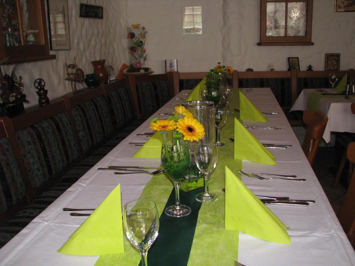 Restaurant / Pension Mainzer Tor Alsfeld Dış mekan fotoğraf