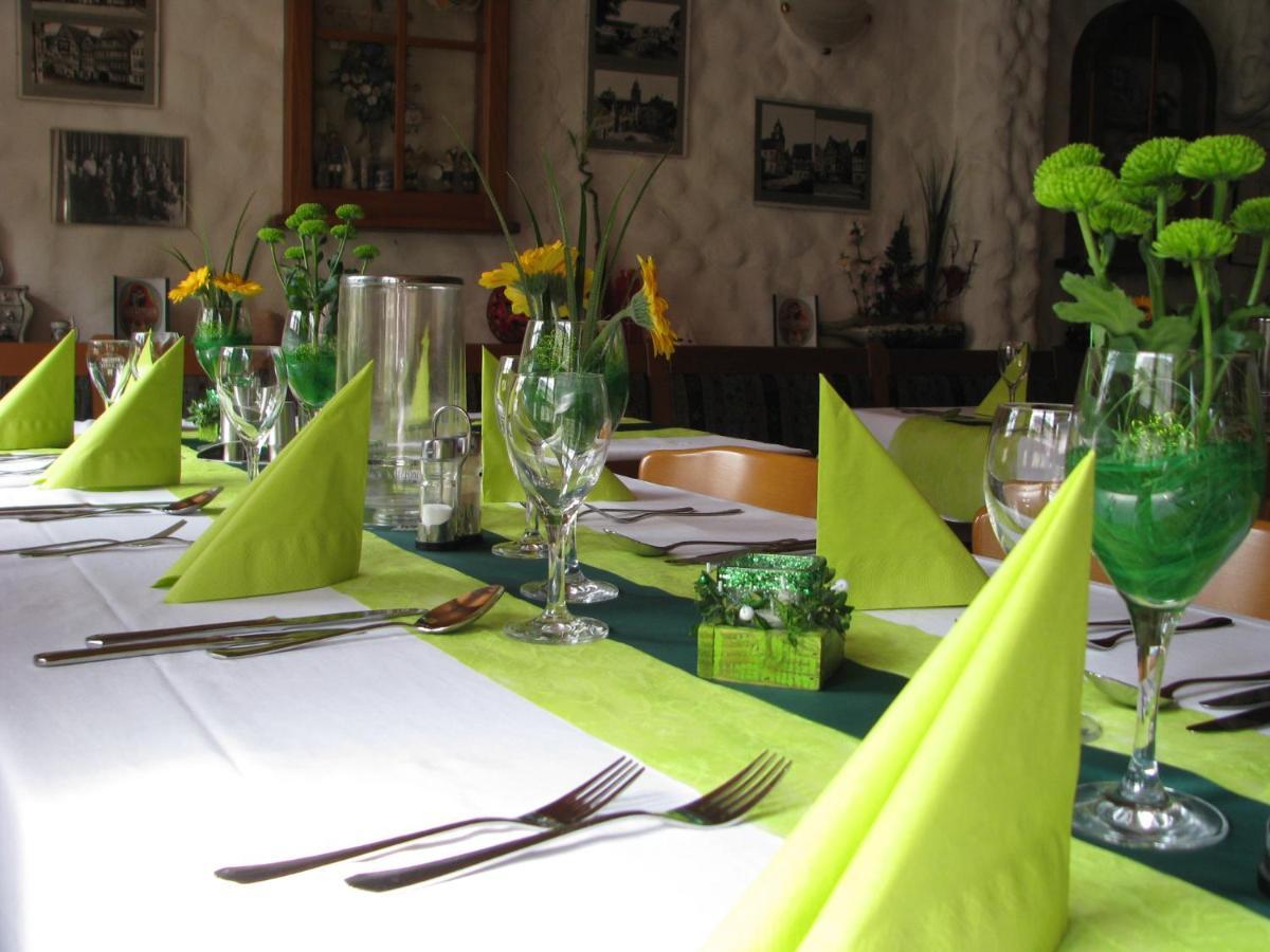 Restaurant / Pension Mainzer Tor Alsfeld Dış mekan fotoğraf