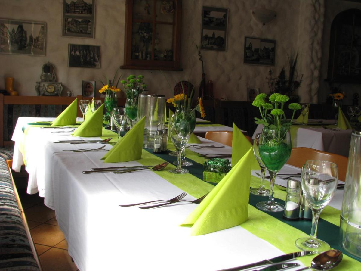 Restaurant / Pension Mainzer Tor Alsfeld Dış mekan fotoğraf