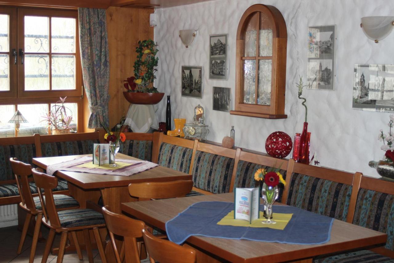 Restaurant / Pension Mainzer Tor Alsfeld Dış mekan fotoğraf