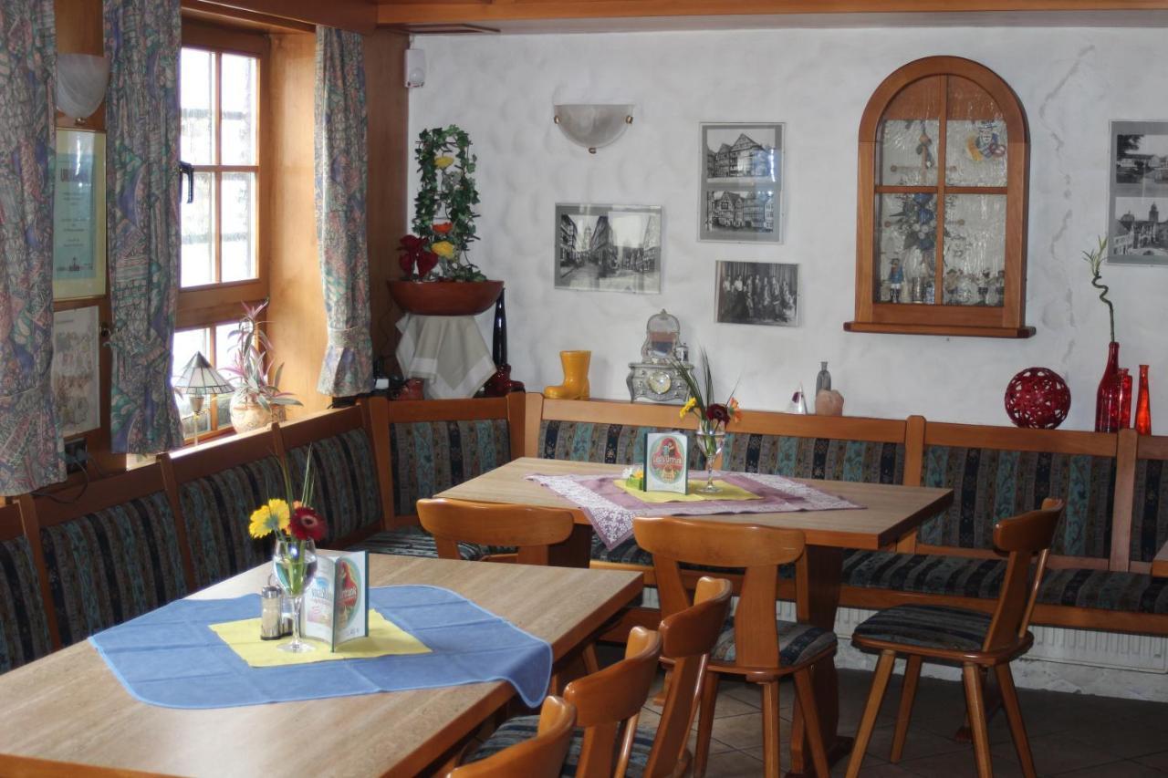 Restaurant / Pension Mainzer Tor Alsfeld Dış mekan fotoğraf